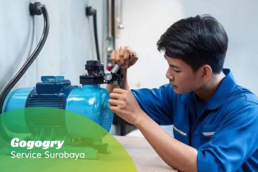 jasa service pompa air surabaya selatan