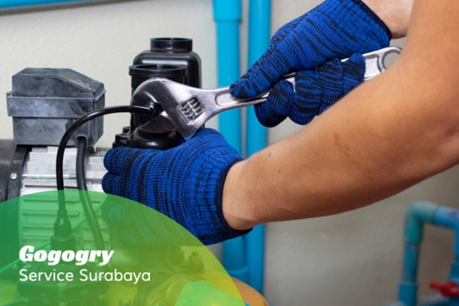 jasa service pompa air surabaya utara
